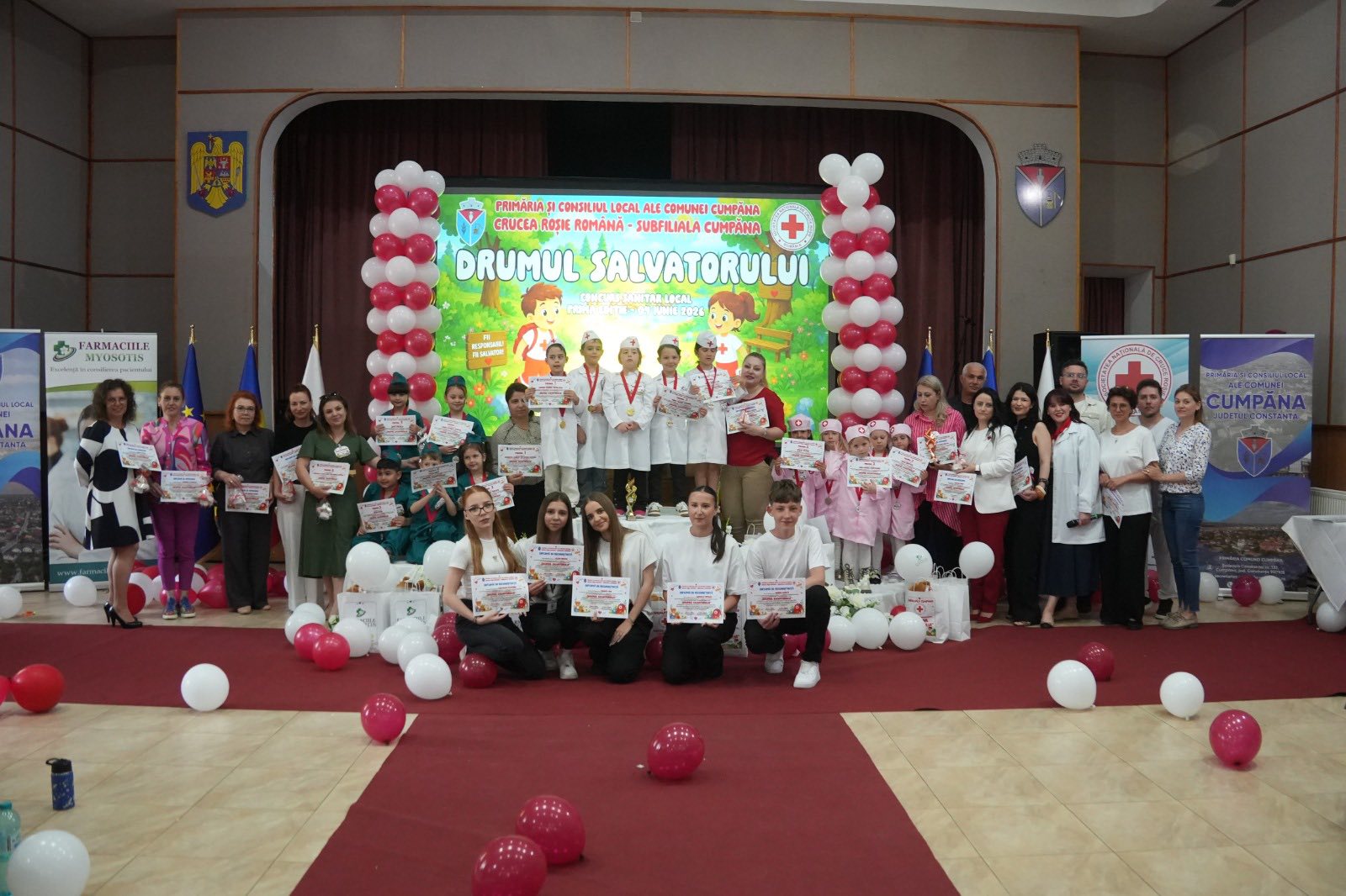 FOTO Cumpăna a găzduit prima ediție a concursului intitulat Drumul Salvatorului. Cum arată clasamentul final