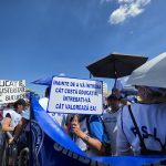 Protest al sindicaliștilor din Educație în fața Parlamentului pentru modificarea Legilor Educației