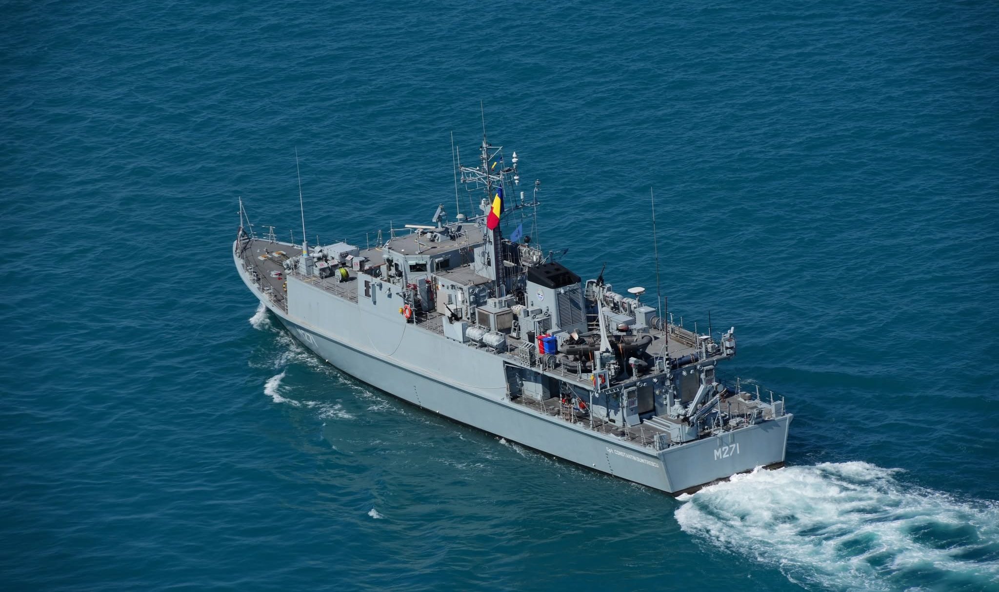 FOTO România, Bulgaria și Turcia își unesc forțele în Marea Neagră: Misiune comună de combatere a minelor marine