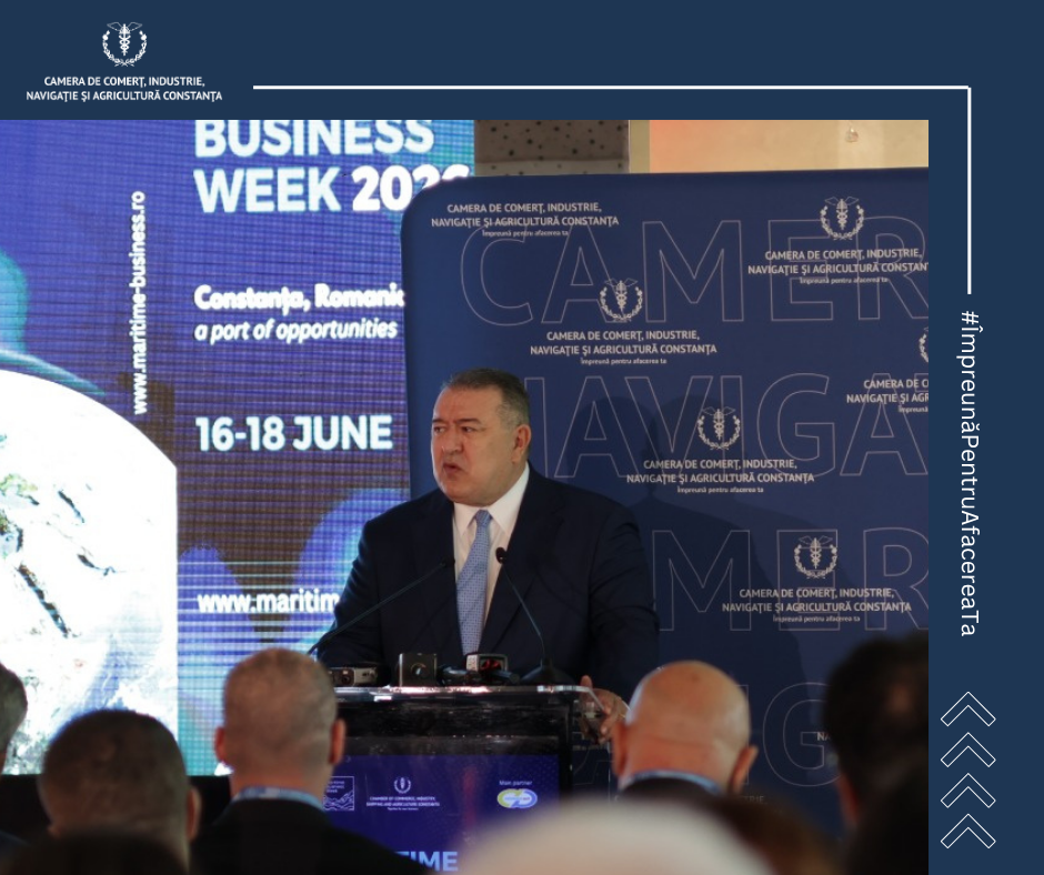 Maritime Business Week 2026 a debutat la Constanța. Evenimentul internațional din domeniul maritim, organizat de Camera de Comerț, Industrie, Navigație și Agricultură