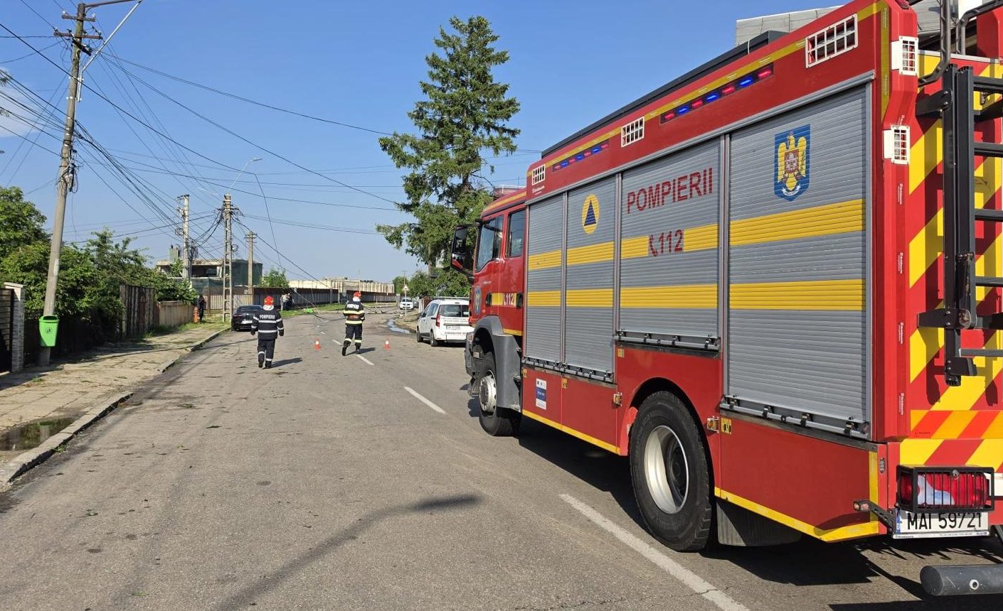 ALERTĂ în zona Inel 1 din Constanța: A luat FOC un tablou electric
