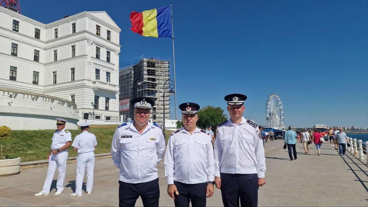 Marius Velicu, șef IJJ Constanța, Mihail Cristian Amarandei, șef ISU Dobrogea