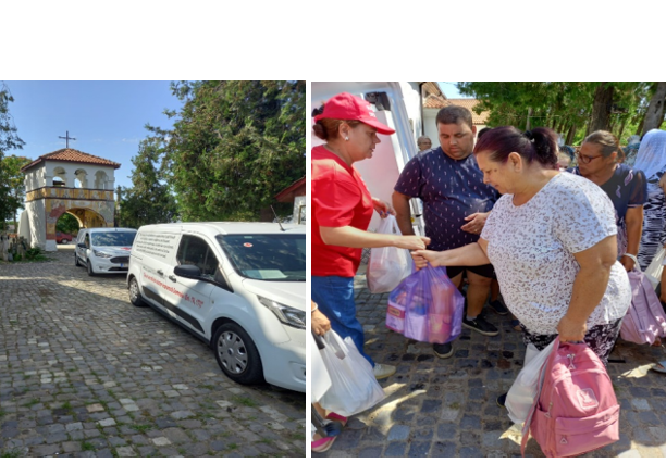 Caravana Faptelor bune, prezentă printre suflete necăjite: Asociația Suflete Deschise din Constanța a vestit Pogorârea Duhului Sfânt