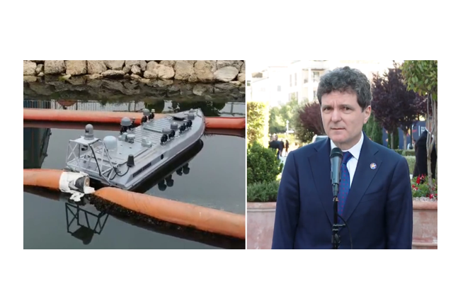 VIDEO Nicușor Dan, informații de ultimă oră despre drona marină explodată în portul Constanța