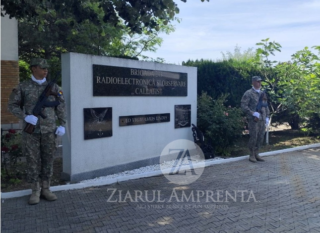 Radu Miruță Cătălin Predoiu dronă Brigada Radioelectronică și Observare Callatis Constanța