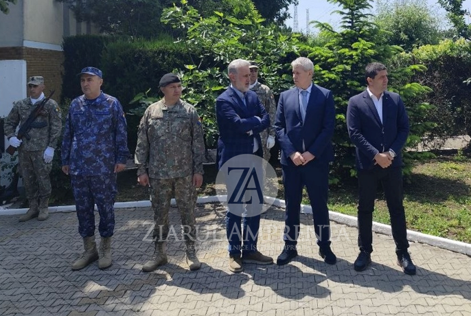 Radu Miruță Cătălin Predoiu dronă Brigada Radioelectronică și Observare Callatis Constanța