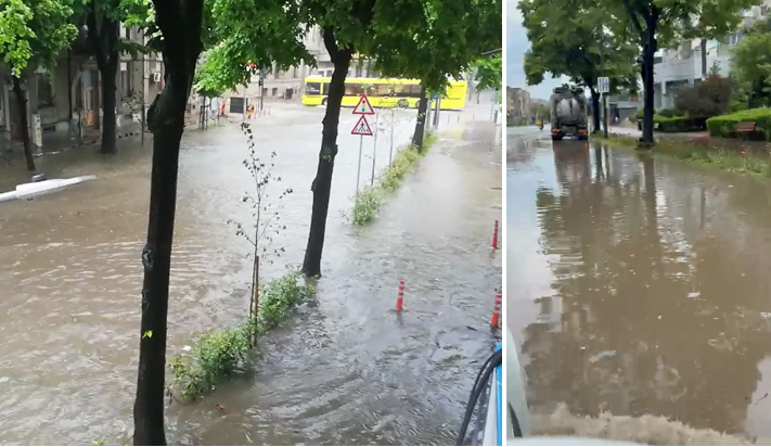 81 de reclamații în județul Constanța după ploaia torențială din municipiu. RAJA intervine cu 26 de echipe în teren