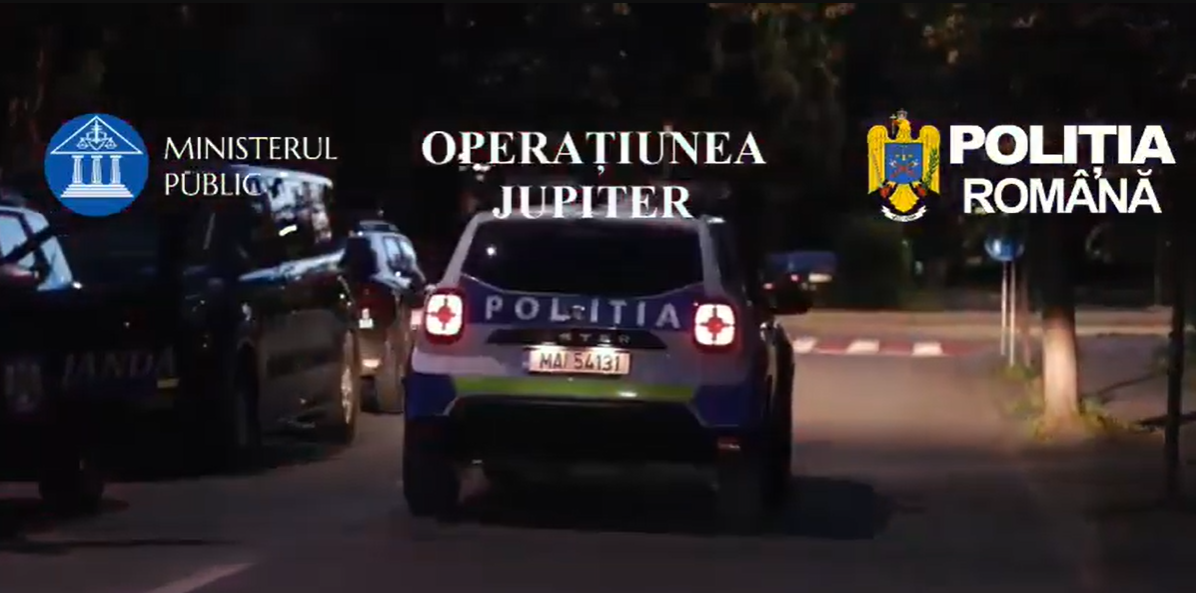 VIDEO Descinderi de amploare: 154 de percheziții în cadrul Operațiunii JUPITER pentru evaziune fiscală, contrabandă, arme și infracțiuni sexuale