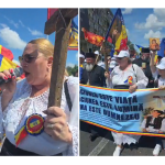 Sute de persoane au participat la Marşul Normalităţii. Diana Şoşoacă, în fruntea manifestanţilor