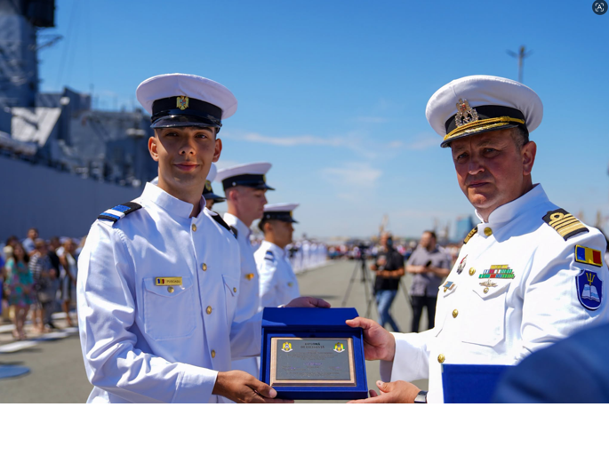FOTO Festivitate de absolvire pentru elevii Colegiului Național Militar Alexandru Ioan Cuza din Constanța, promoția Constantin Brâncuși – 150