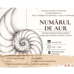 Constanța: Matematica întâlnește arta la Muzeul Ion Jalea. Un atelier dedicat fascinantului Număr de Aur are loc duminică, 28 iunie