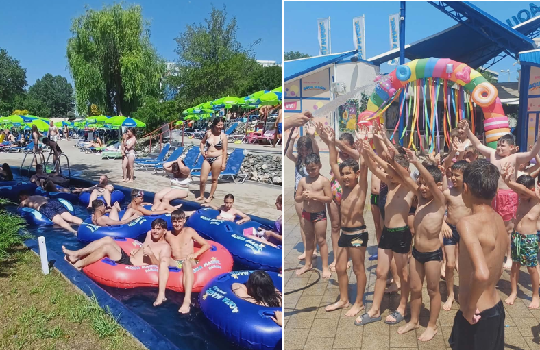 FOTO 336 de elevi și cadre didactice de la Școala Profesională Ciobanu au petrecut o zi de neuitat la Aqua Magic Mamaia