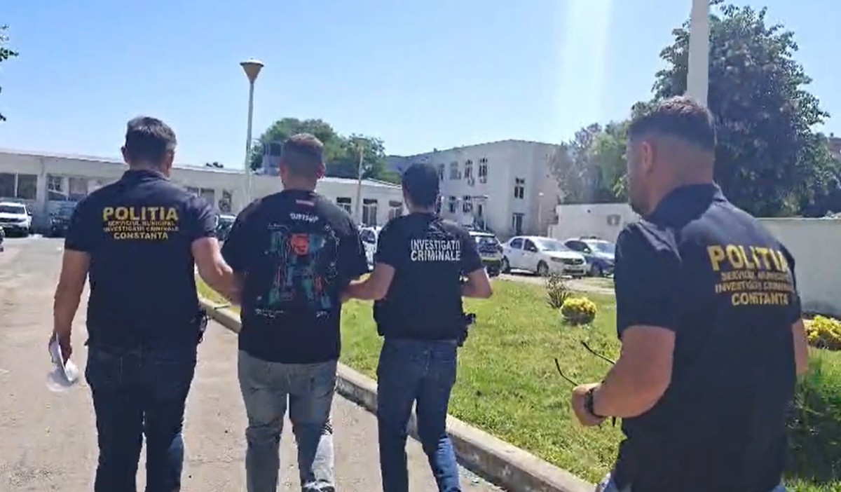 VIDEO Tânăr din Brăila, reținut după două lovituri date la Constanța! Iată ce spun polițiștii