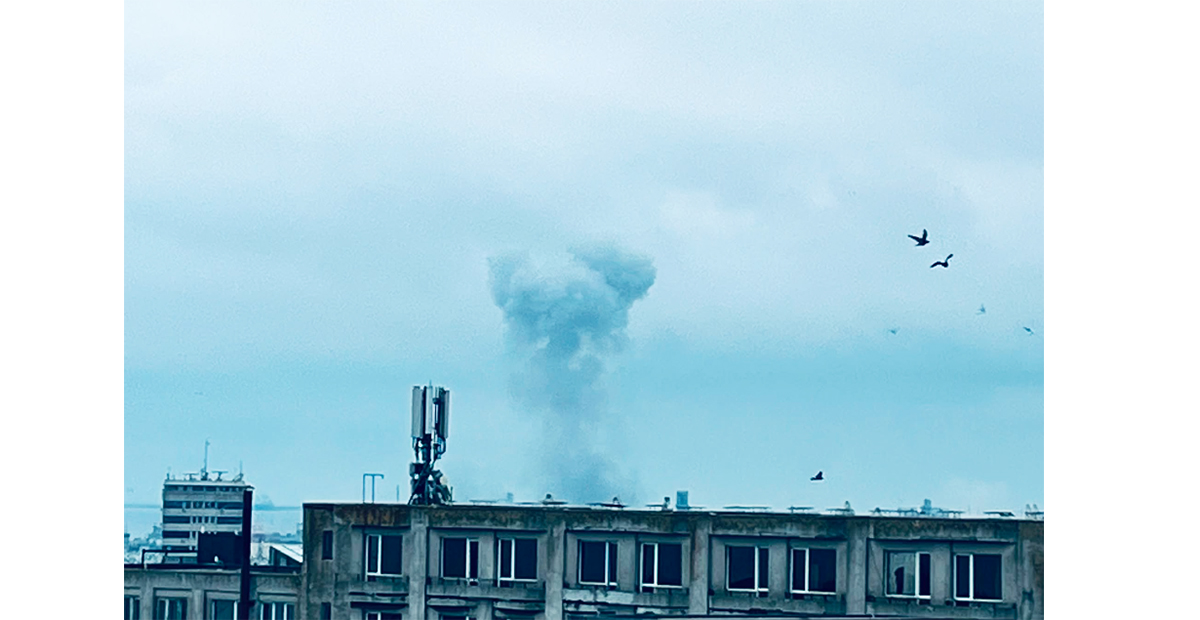 VIDEO Drona din Portul Constanța a EXPLODAT! Zgomotul s-a auzit în tot orașul