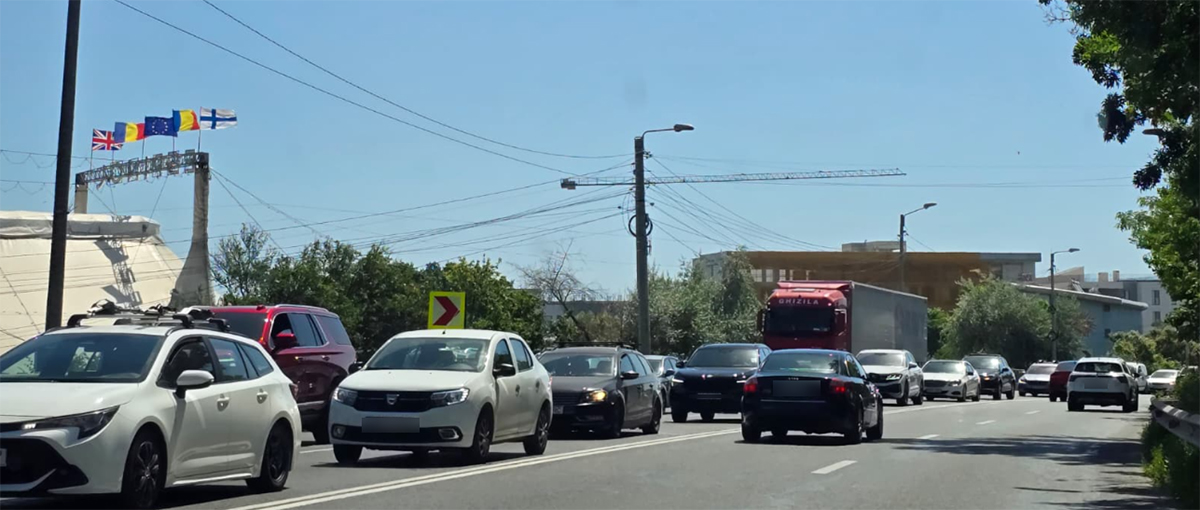 Aglomerație DN39, între cele două Eforii