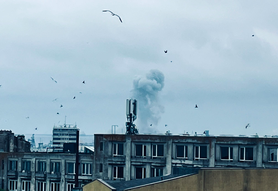 Dronă EXPLODATĂ în Portul Constanța: A fost activat Planul Roșu, angajații evacuați, portul închis