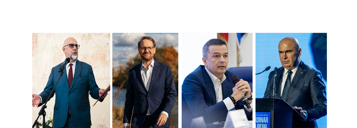 Sorin Grindeanu, Ilie Bolojan, Dominic Fritz și Kelemen Hunor, întâlnire la Vila Lac. Se încearcă ieșirea din criza guvernamentală