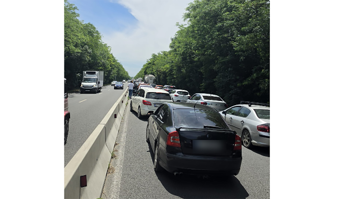 ACCIDENT rutier pe DN 39, între Costinești și Tuzla: Traficul este aproape BLOCAT