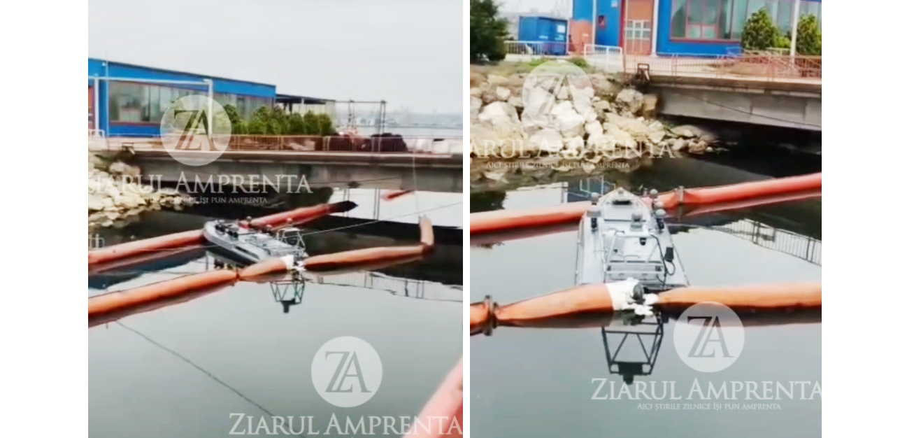 FOTO VIDEO Iată cum arătă drona marină care a EXPLODAT în Portul Constanța