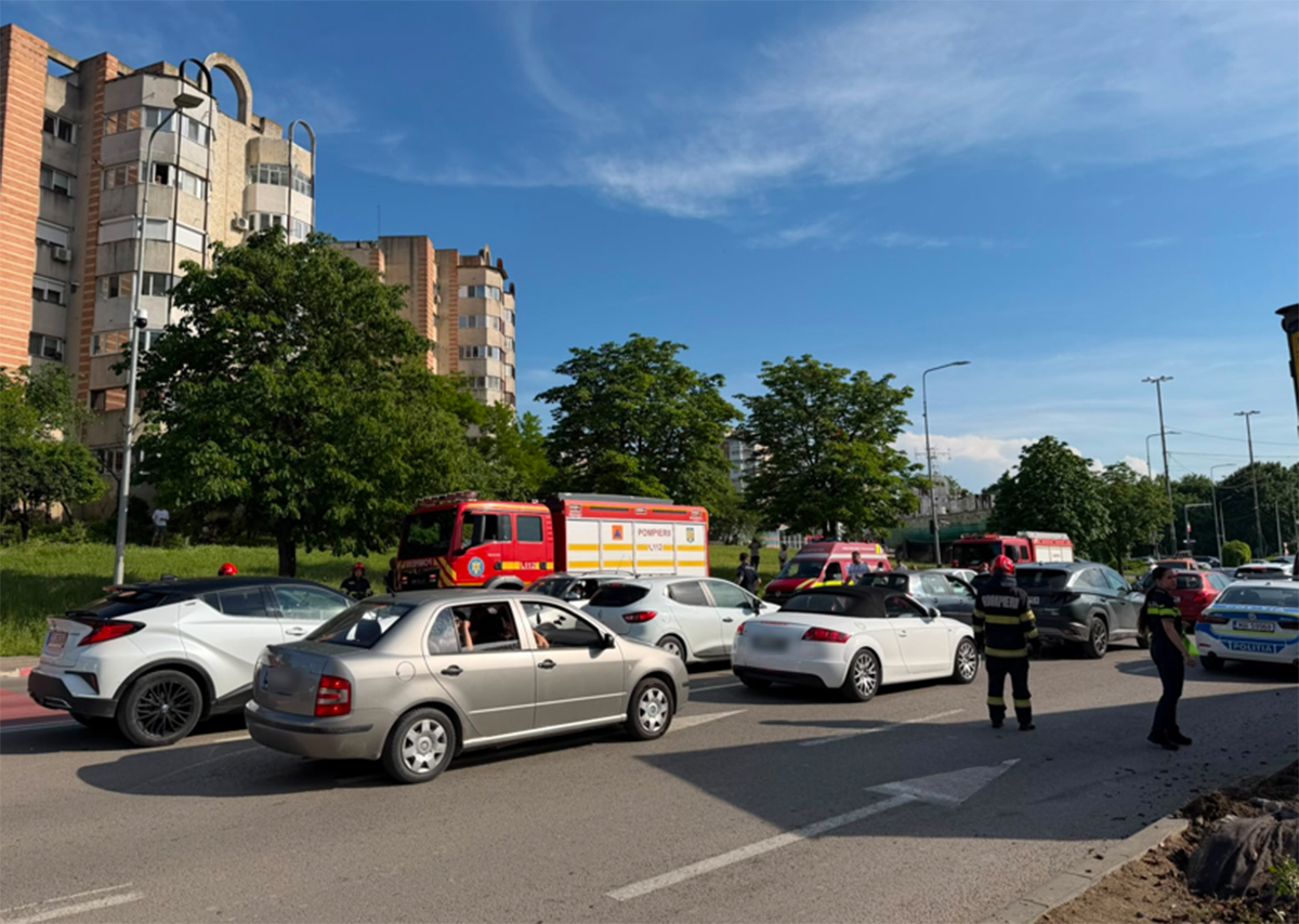 Accident la Cireșica