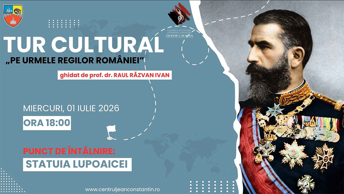 Pe urmele Regilor României: Tur cultural-educativ dedicat patrimoniului regal al Constanței