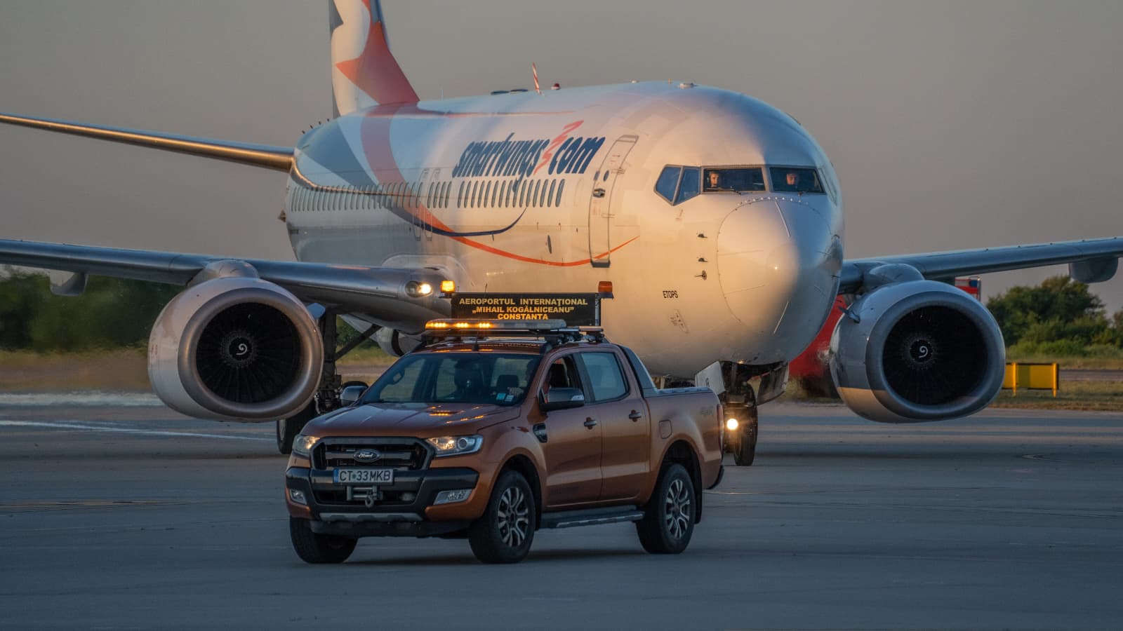 FOTO Primul avion charter din Polonia spre Constanța a aterizat pe Aeroportul Internațional Mihail Kogălniceanu: Zborurile vor fi săptămânale