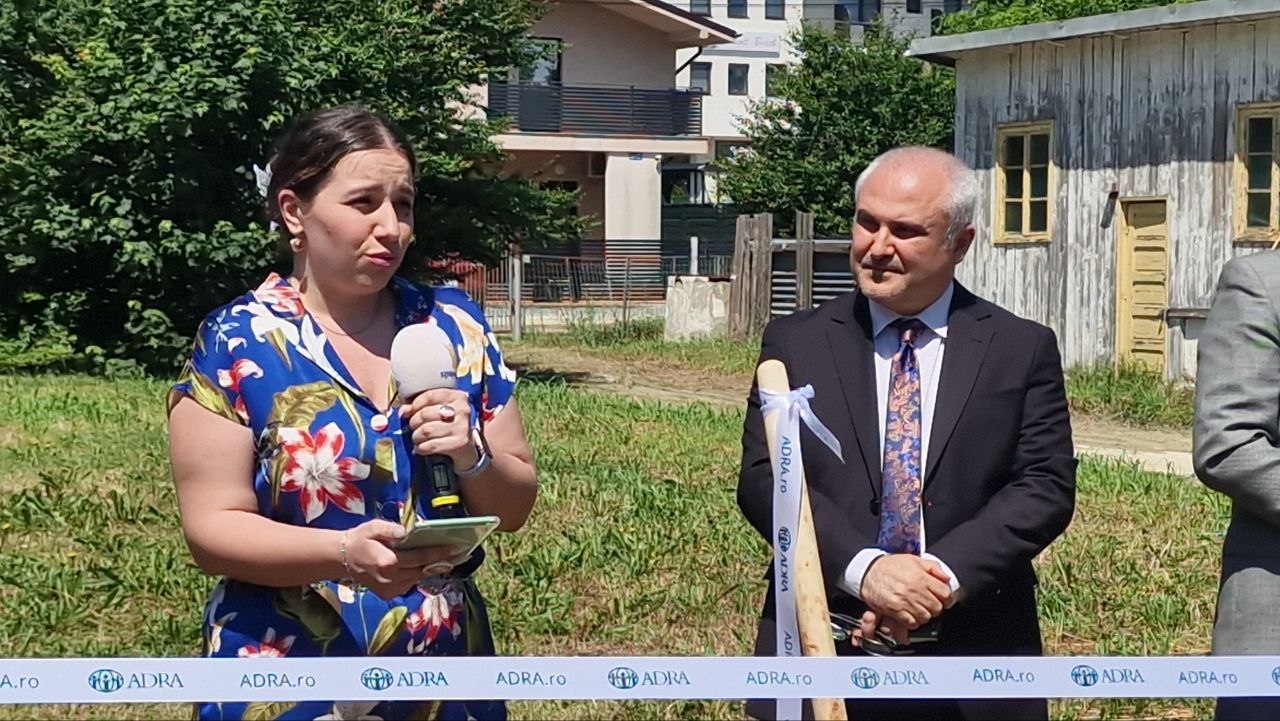 ADRA Biserica Adventistă de Ziua a Șaptea deschidere lucrări centru pentru copii Năvodari