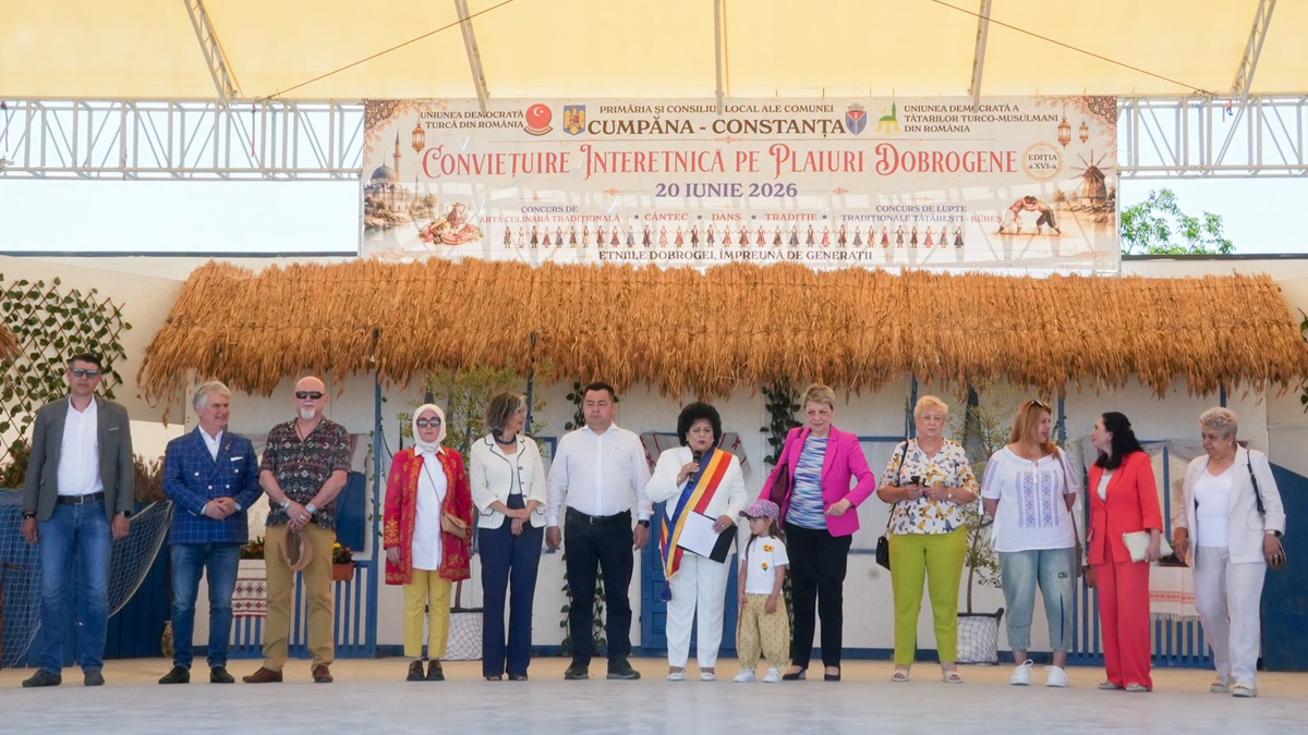 FOTO Iată câștigătorii Concursului de Artă Culinară Tradițională din Cumpăna, din cadrul evenimentului intitulat Conviețuire Interetnică pe Plaiuri Dobrogene