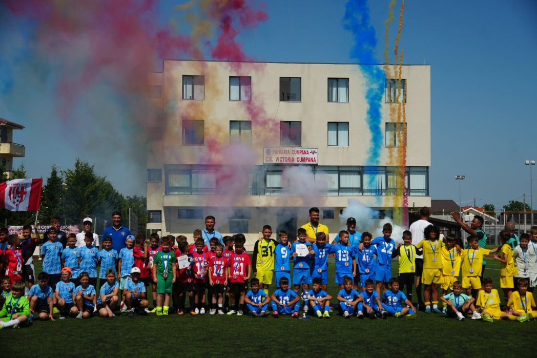 FOTO Comuna Cumpăna a găzduit astăzi festivitatea de premiere a celei de-a doua etape a turneului Junior Summer Cup Constanța 2026