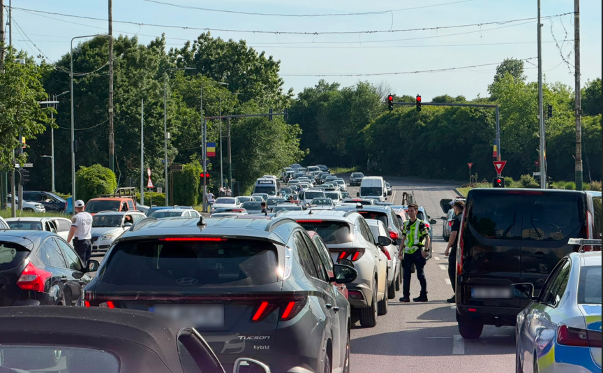 Accident la Cireșica