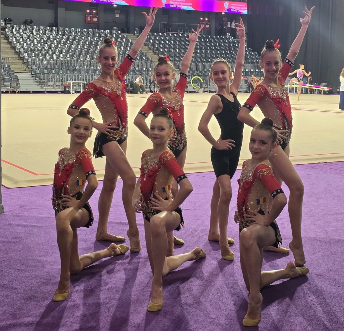 Cumpăna gimnaste CS VIctoria Cumpăna