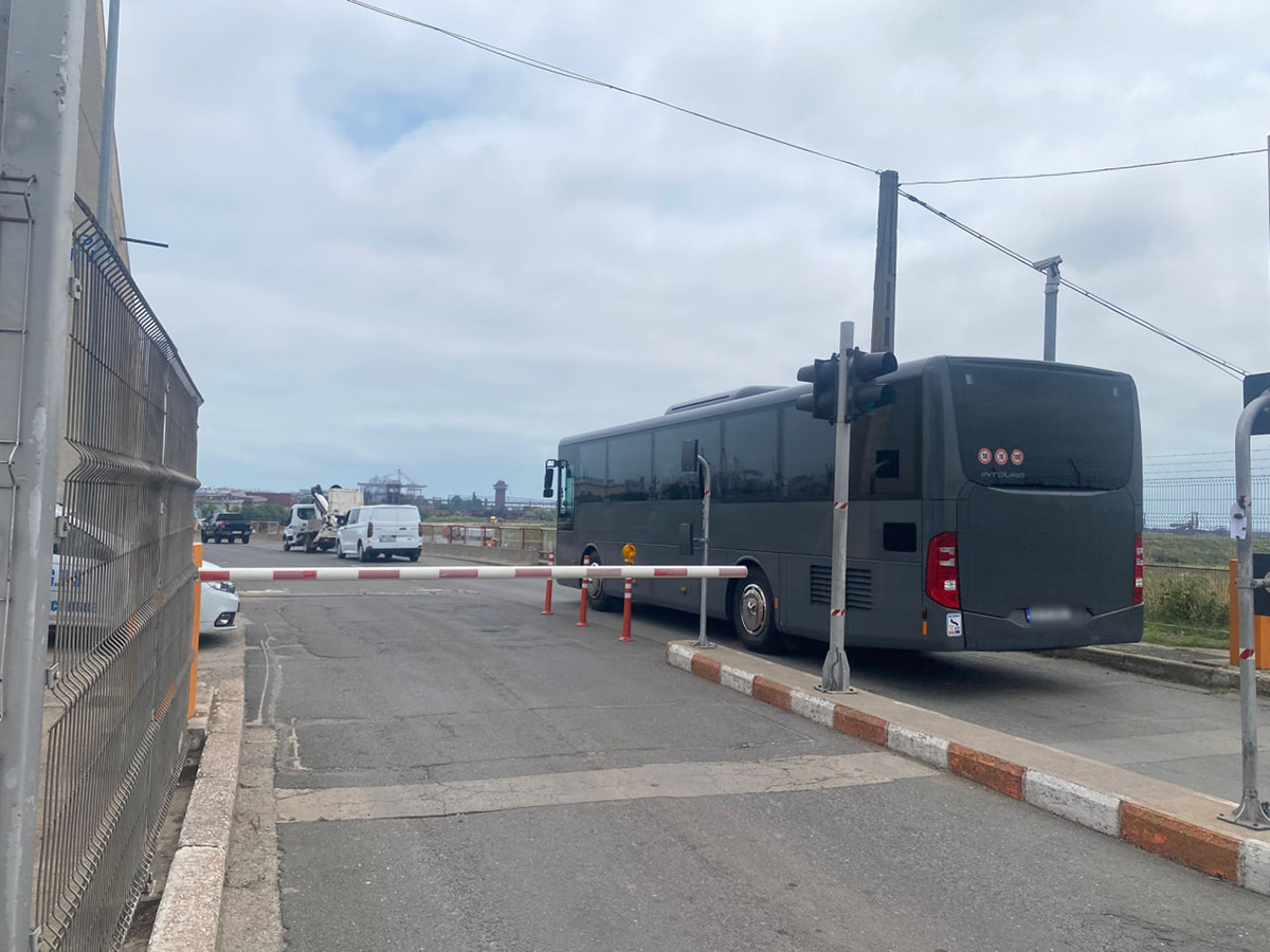 Angajații din Portul Constanța, evacuați