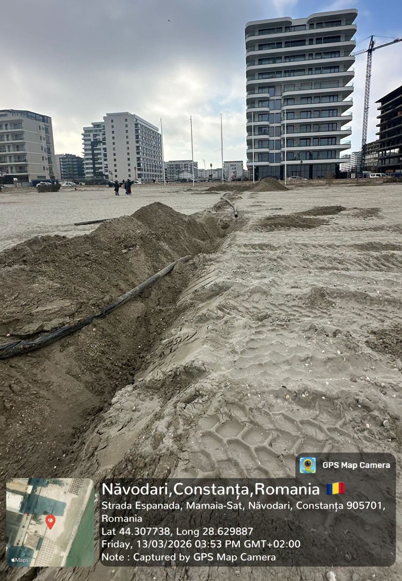 construcție țeavă plală Năvodari ministrul Mediului