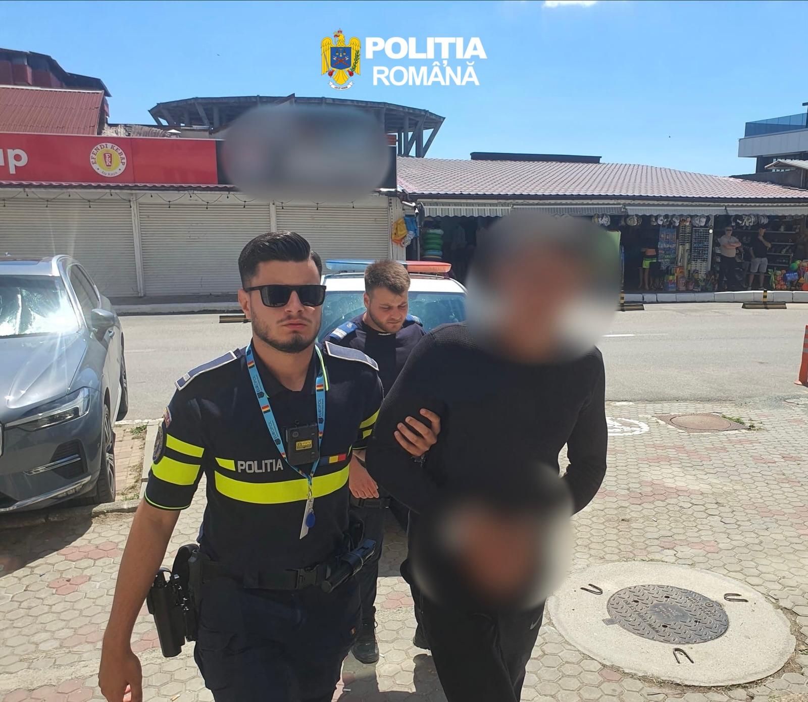 Șofer fără permis, reținut de polițiști la Costinești. Fusese condamnat anterior pentru infracțiuni rutiere