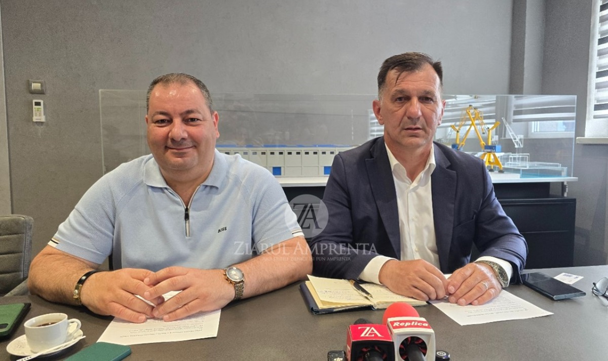 LIVE FOTO Octavian Duca, directorul operatorului portuar UMEX SA, declarații despre situația economică a companiei: Nu văd o problemă financiară de nerezolvat