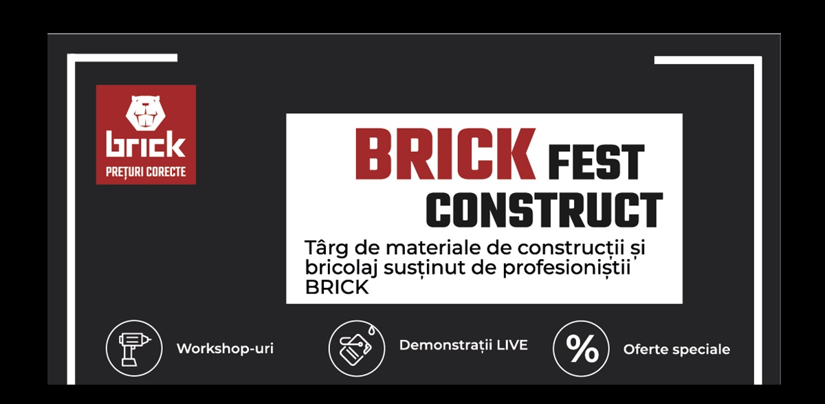 Brick România dă startul sezonului cald cu Brick Fest Construct – ediția de vară 2026