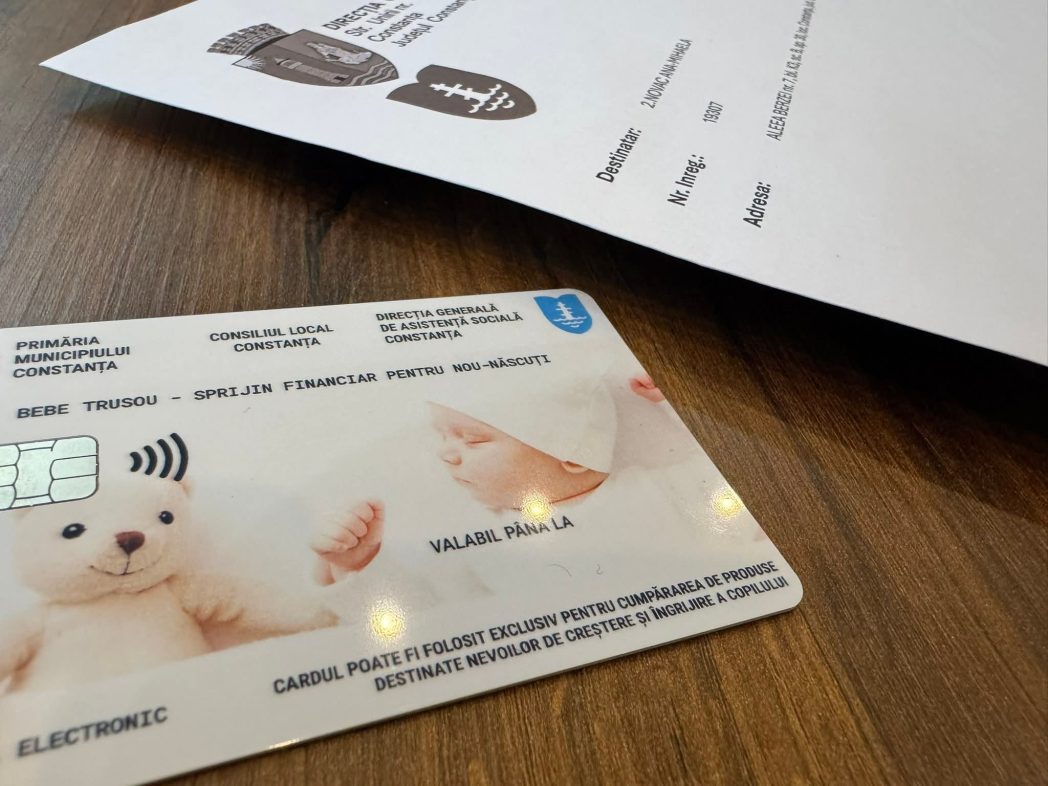 În Constanța a început o nouă etapă de distribuire a cardurilor din cadrul programului Bebe Trusou