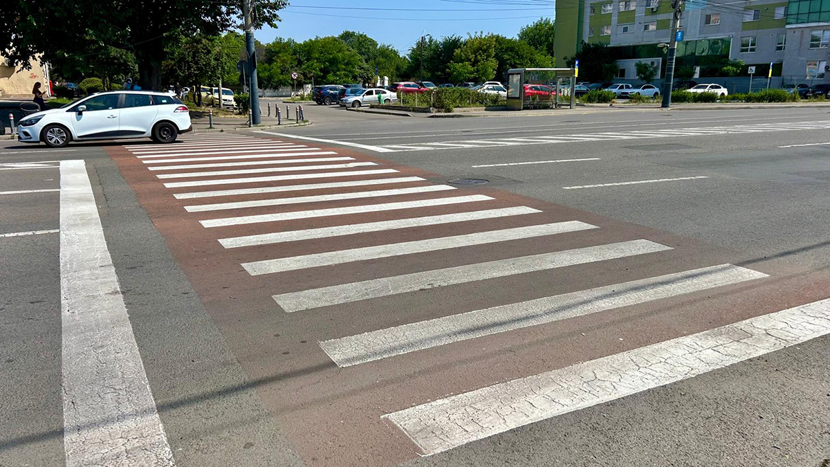 sens giratoriu la intersecția bulevardului I.C. Brătianu cu strada Corbului