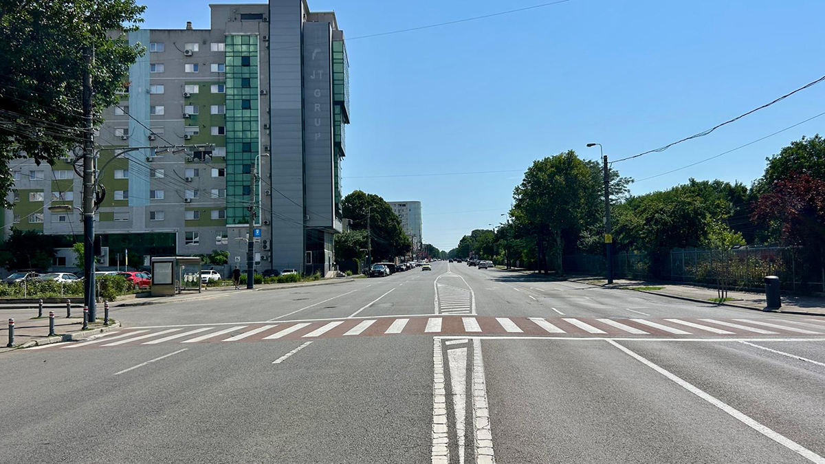 Un nou sens giratoriu la intersecția bulevardului I.C. Brătianu cu strada Corbului: Acesta va avea caracter provizoriu