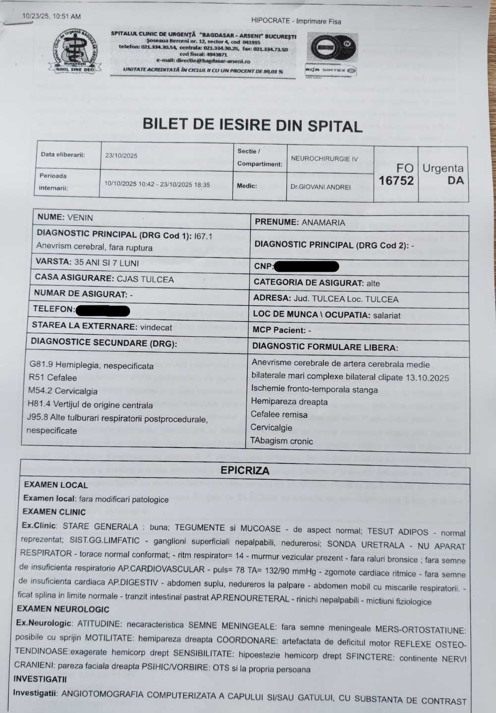 document Ana Venin