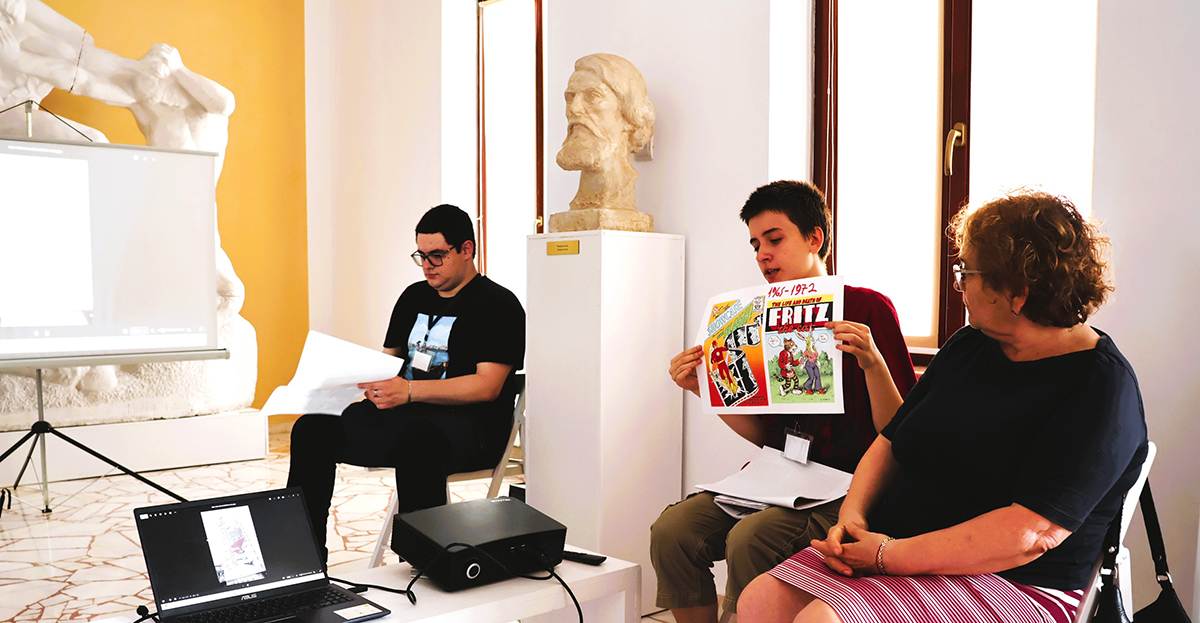Atelier dedicat mitologiei și universului benzilor desenate, la Muzeul de Artă Constanța
