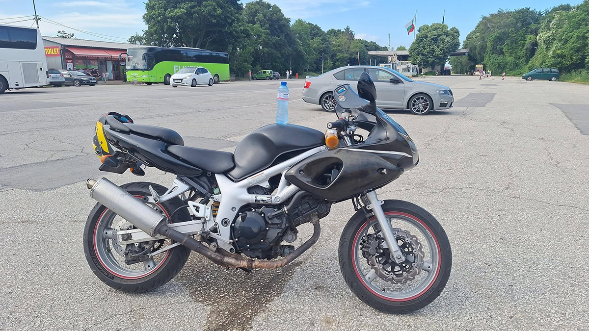 motocicletă furată