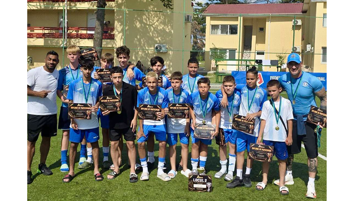 Fotbaliștii CS Medgidia sunt noii vicecampioni ai turneului AiSucces de la Eforie