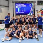 Echipa de volei feminin a Universității Ovidius din Constanța, medalie de bronz la Jocurile Europene Universitare de la Salerno