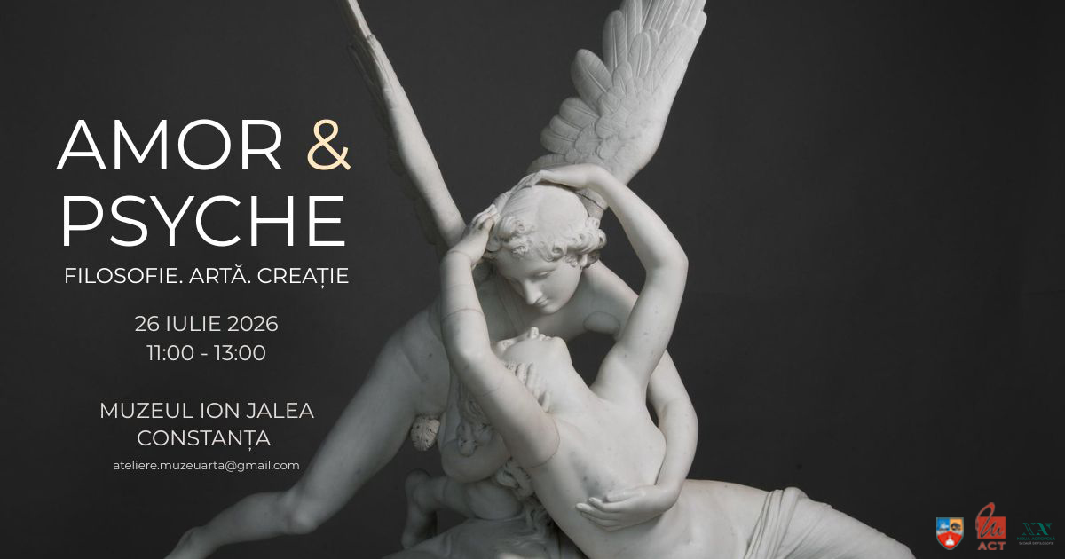 Atelier de artă și mitologie inspirat de povestea lui Amor și Psyche, organizat la Muzeul Ion Jalea din Constanța