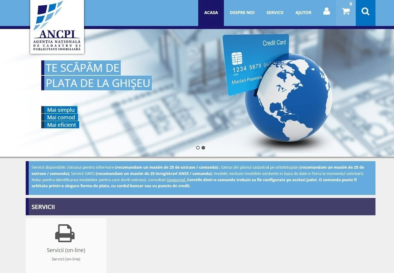 Blocaj total în imobiliare: Atac cibernetic la ANCPI. Sistemul de cadastru e-Terra și adresele de e-mail - BLOCATE