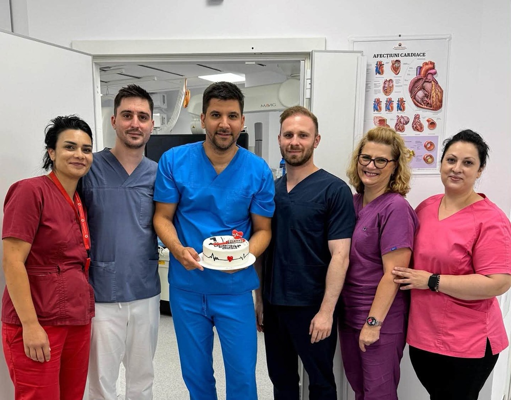 S-a împlinit un an de la deschiderea Laboratorului de Angiografie din Constanța: Aproape 500 de pacienți au primit o nouă șansă la viață