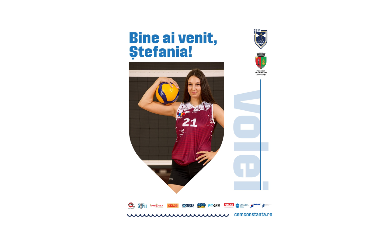 Întăriri pentru atacul și apărarea echipei de volei feminin de la CSM Constanța cu o fostă dublă campioană națională!