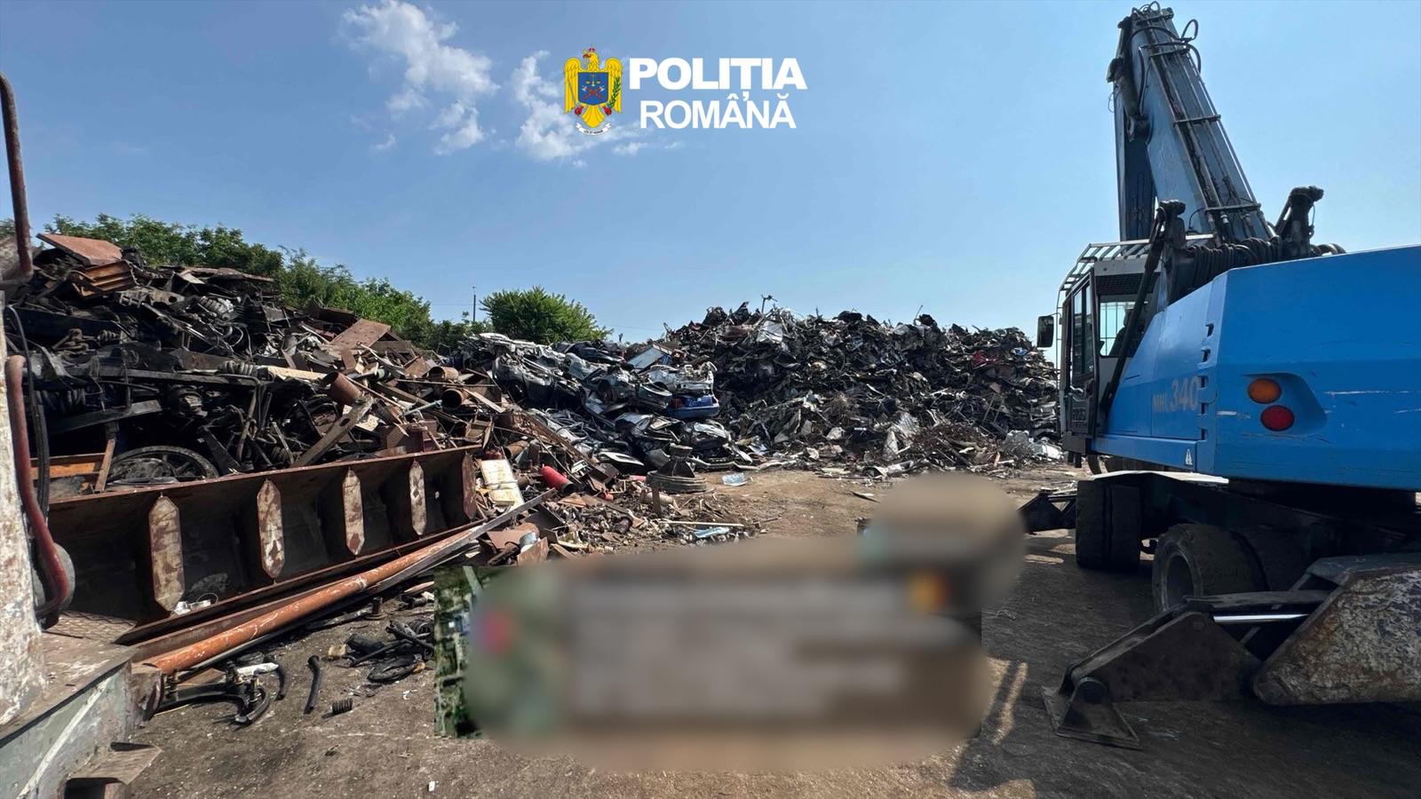 Controale la firmele de reciclare din Constanța: s-au dat amenzi de 30.000 de lei și au fost confiscate 40 de kilograme de cupru