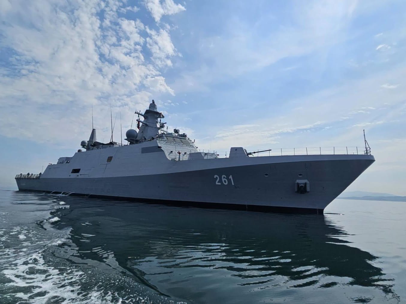 Noua corvetă a Forțelor Navale Române, ajunge în România. Vineri are loc o ceremonie în portul militar
